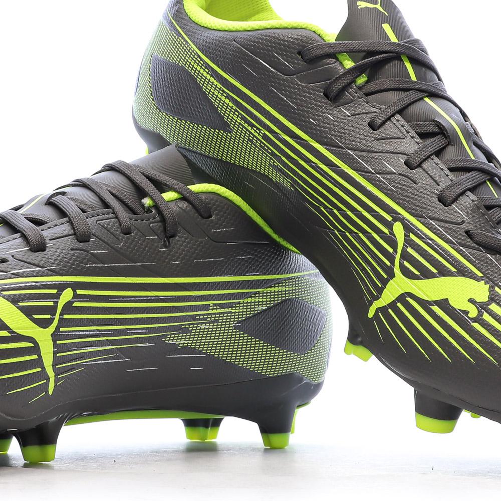 Puma Footwear Grey/Yellow Puma Ultra 5 Play FG/AG Photo of the Espace des Marques %store% store - view of %key%