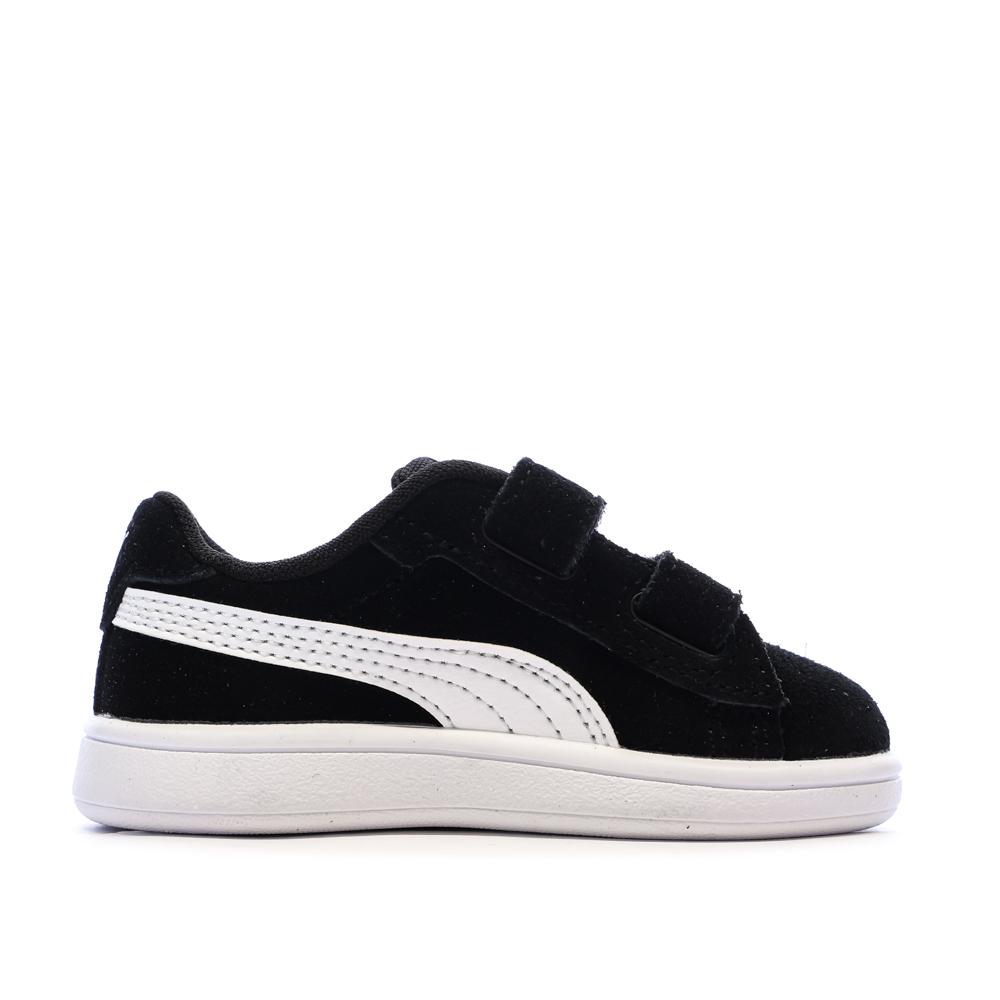 Puma Smash 3.0 Boys’ Black/White Trainers Photo of the Espace des Marques %store% store - view of %key%