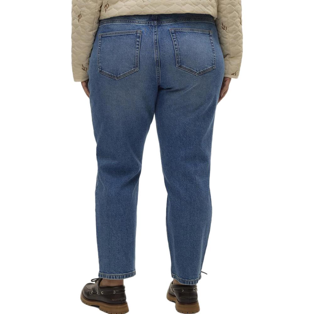 Jean Bleu Femme Vero Moda Kyla Curve vue 2