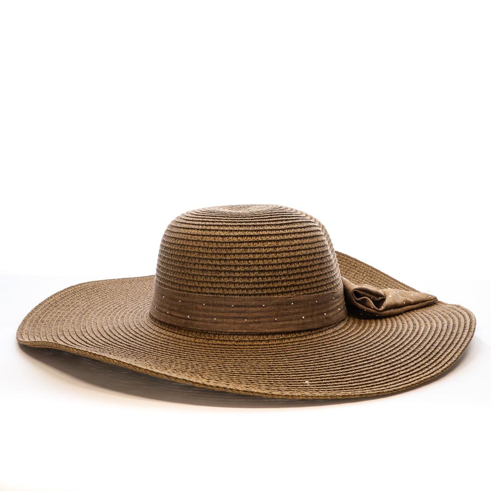 Brown Hats Women’s Via Lorenzo Ivory Floppy Hat affordable