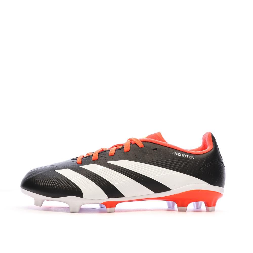Chaussures de Foot Noires Junior Adidas Predator League L FG pas cher