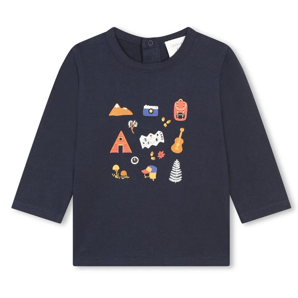 T-shirt Navy Baby Boy Carrément Beau Y30286 affordable