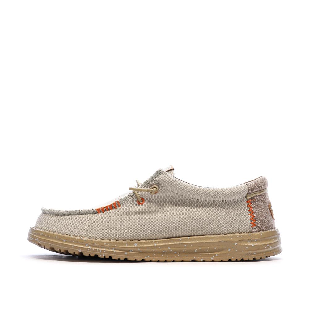 Hey Dude Silver Beige Women’s Shoes affordable