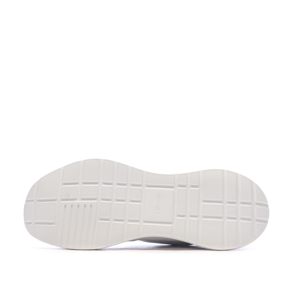Baskets Blanches/Gris Homme Calvin Klein Jeans Light Eva vue 5