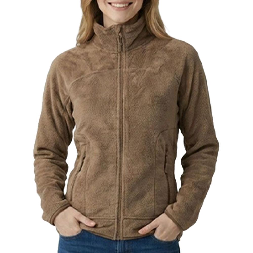 Veste Polaire Marron Femme Compagnie des Ameriques Carla pas cher