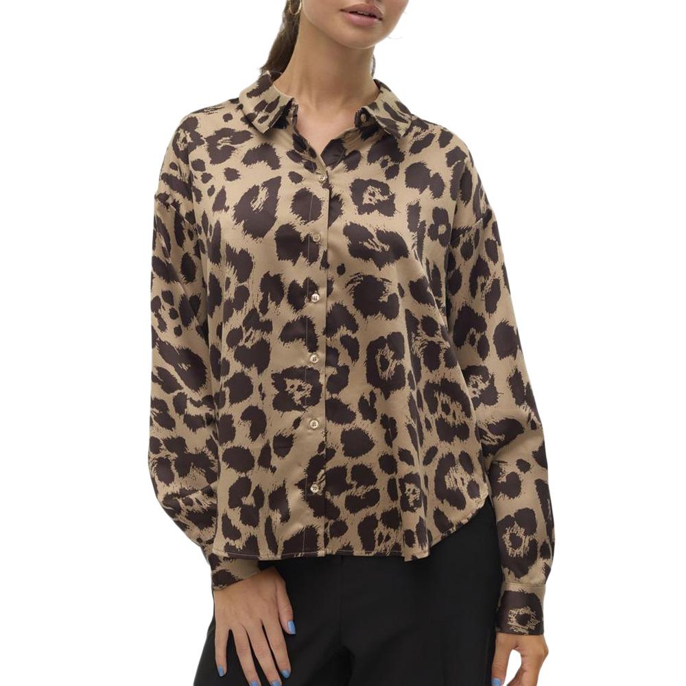 Vero Moda Merle Women's Brown Shirt affordable