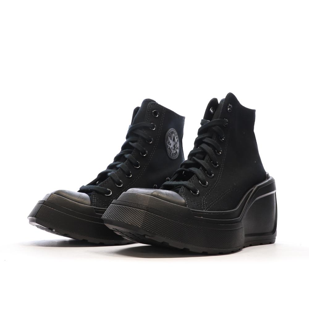 Converse Chuck 70 De Luxe Cuña Zapatillas Mujer Negras ver 6