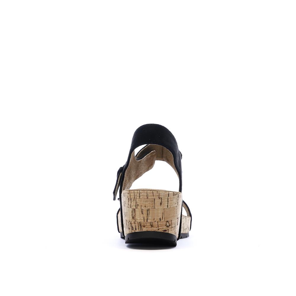 Chattawak Laspinas Women's Black Sandals Photo of the Espace des Marques %store% store - view of %key%