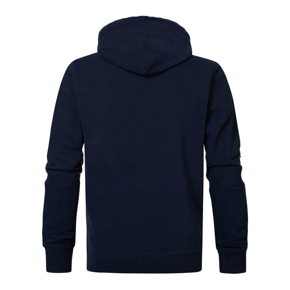 Sudadera con capucha azul marino de hombre Petrol Industries Hooded 1040 ver 2