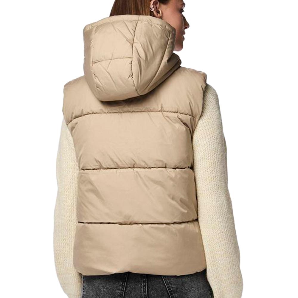 Women's Beige Sleeveless Coat Pieces New Short Photo of the Espace des Marques %store% store - view of %key%