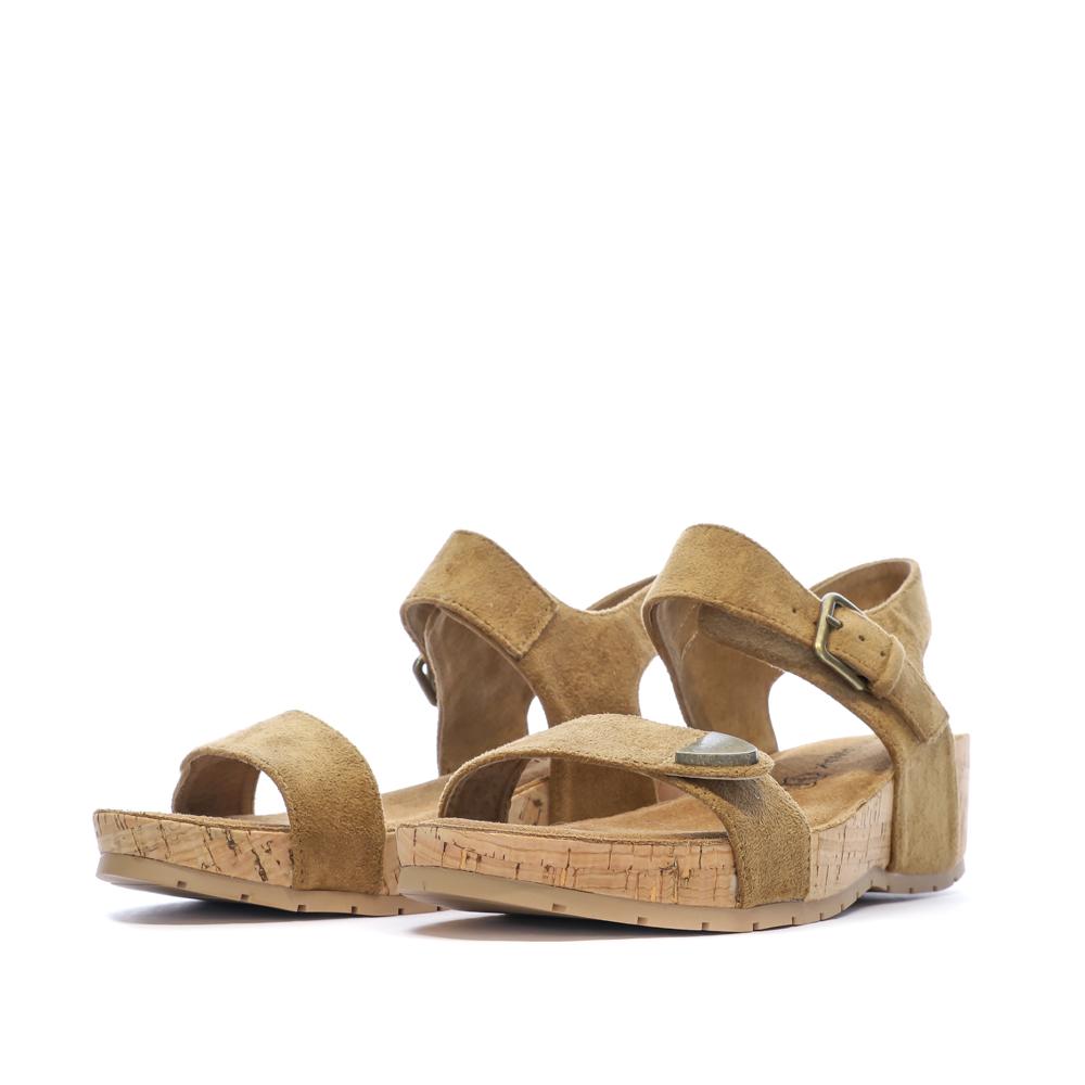 Sandalen Braun Frau Chattawak Laspinas Ansicht 6