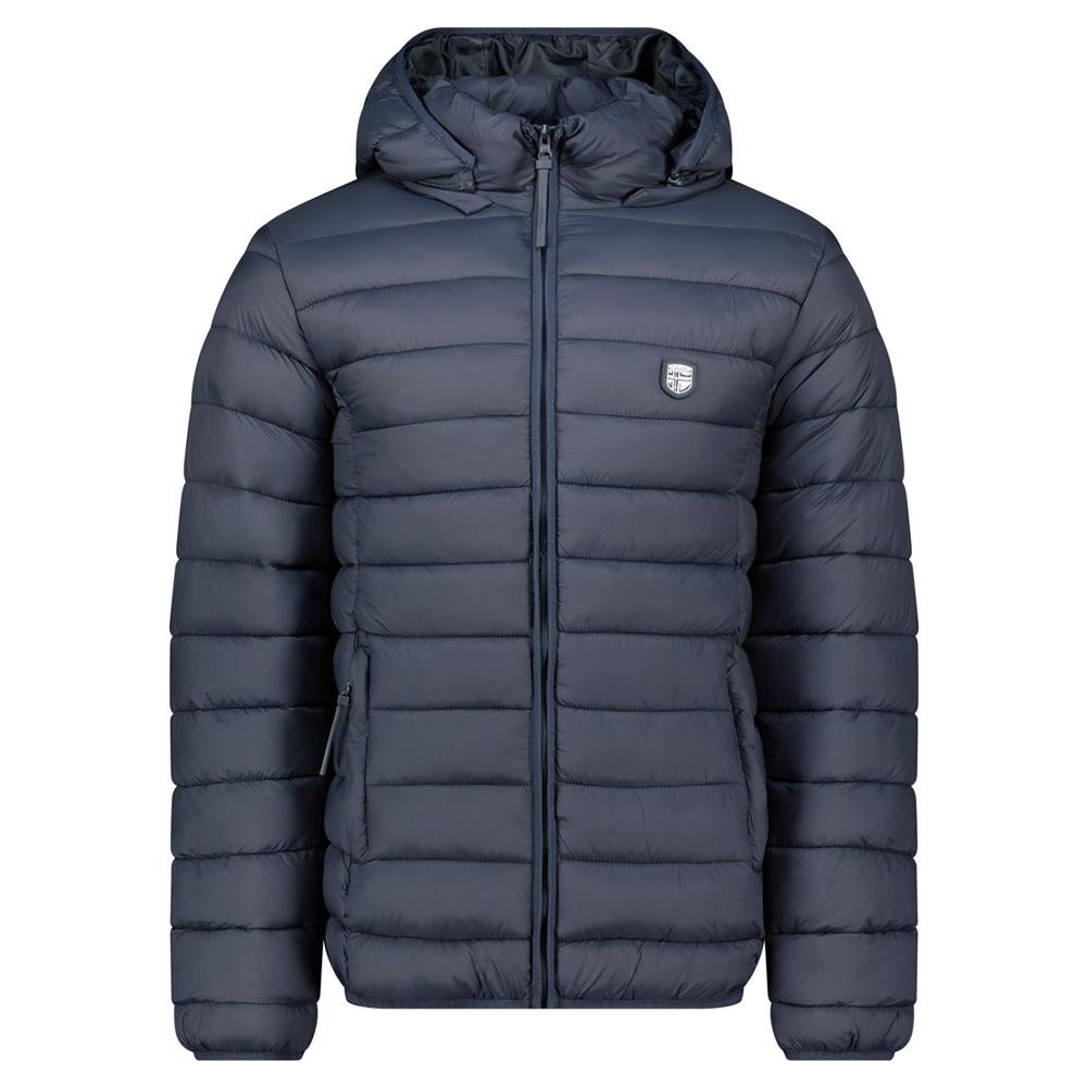 Chaqueta de plumón para hombre Geographical Norway Amigotal azul marino barato