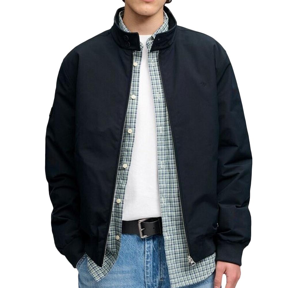 Veste Marine Homme SuperDry Campus Padded Harrington pas cher