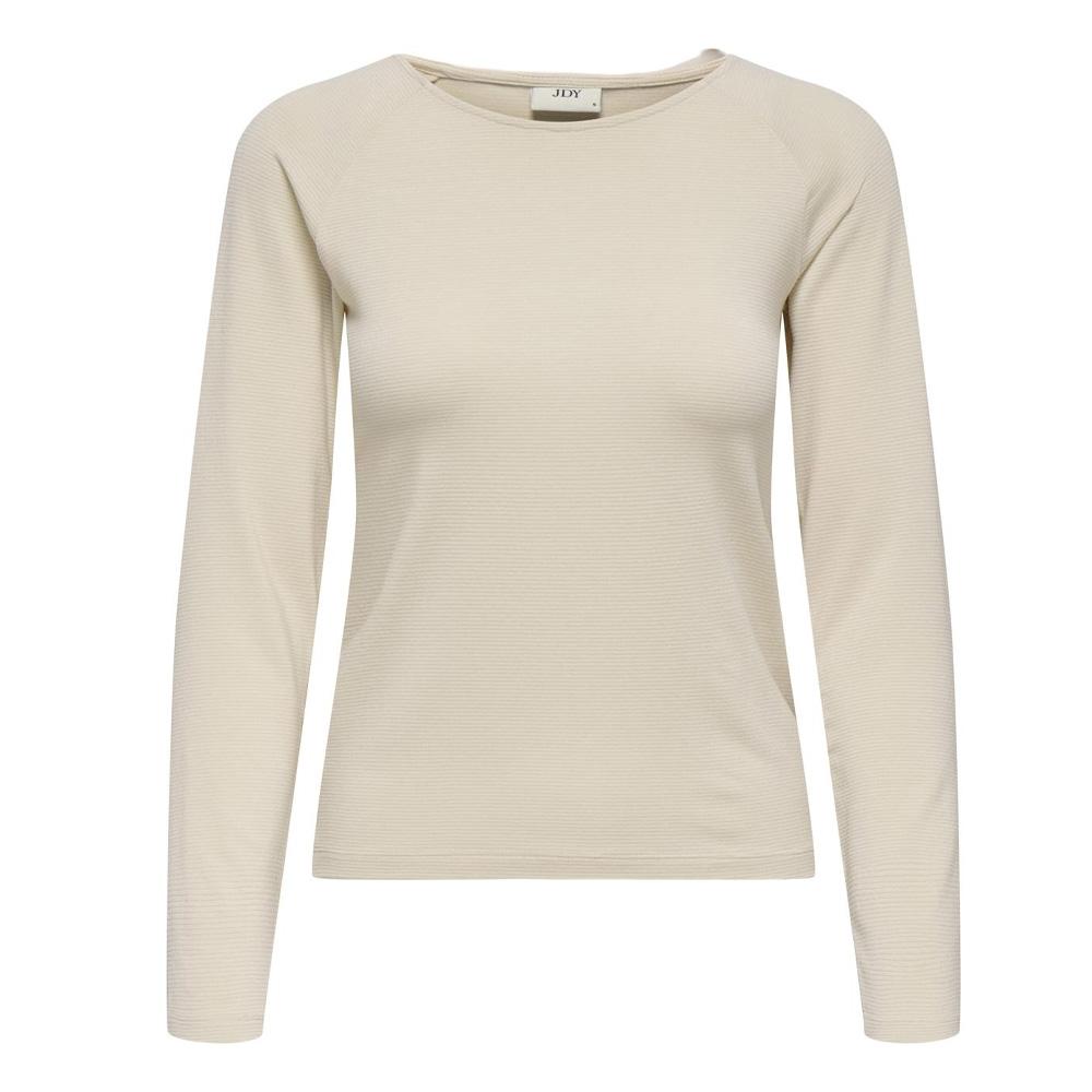 T-Shirt Manches Longues Beige Femme JDY Kaiser pas cher