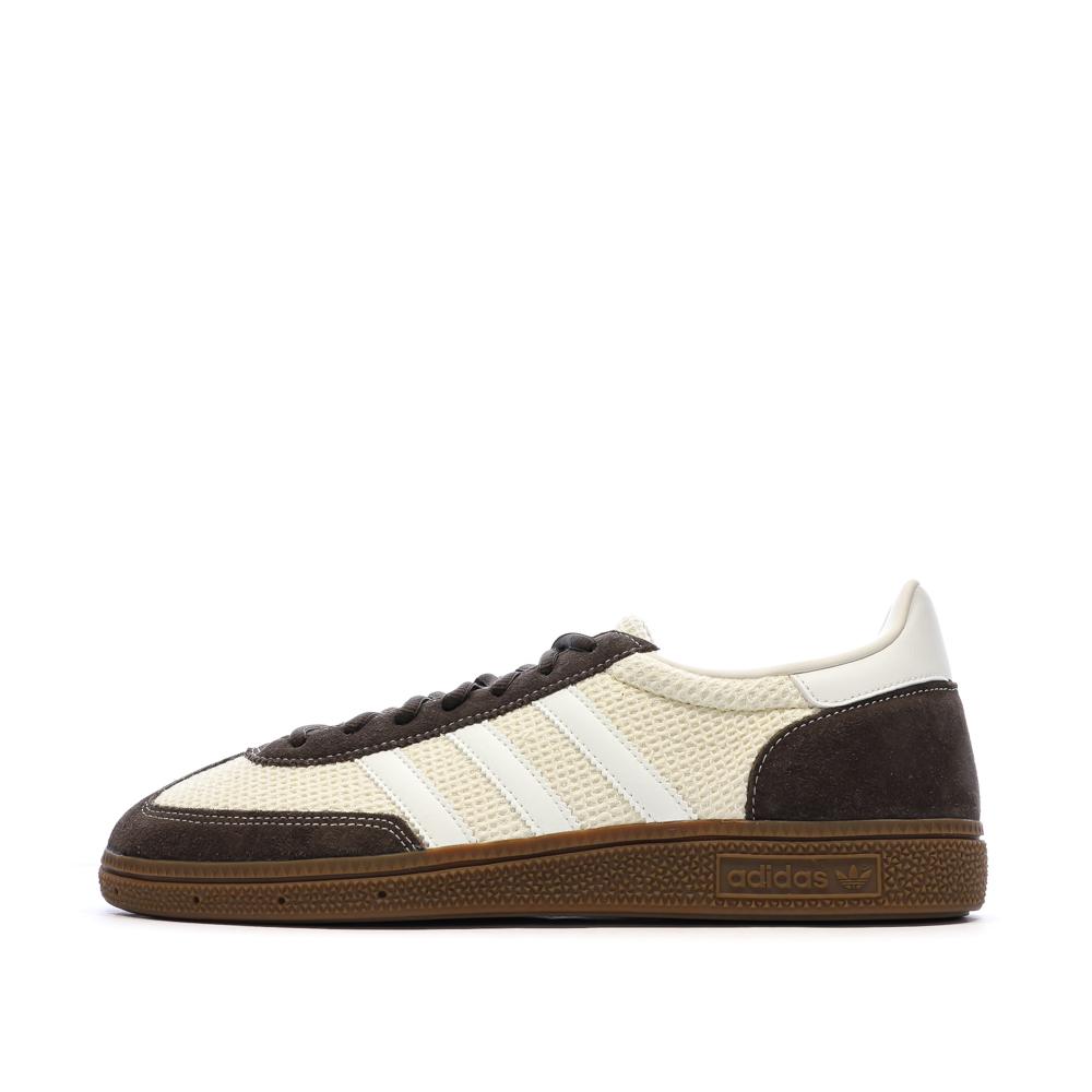 Baskets Écru/Marron Homme Adidas Spezial pas cher