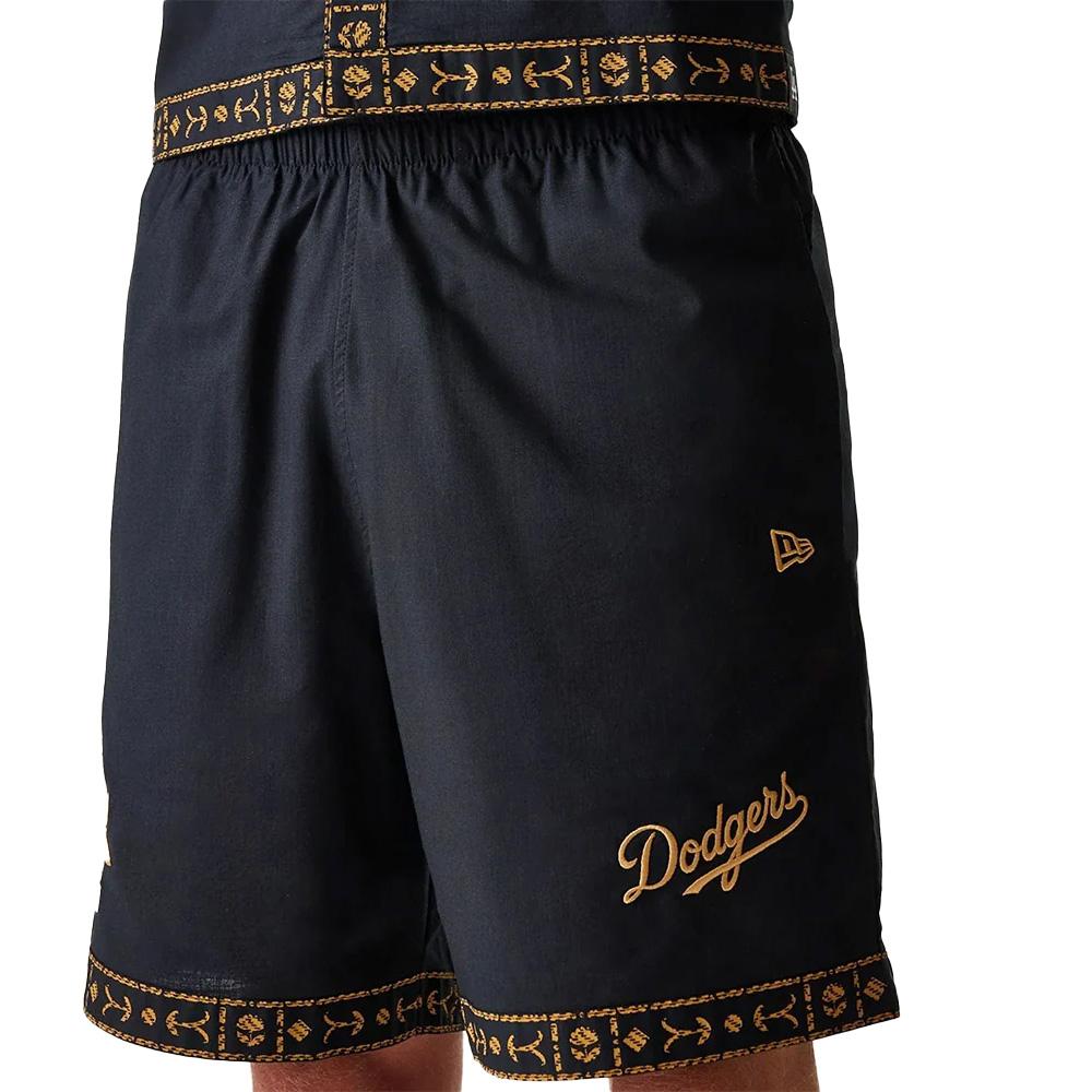 Short Noir Homme New Era Taping vue 2