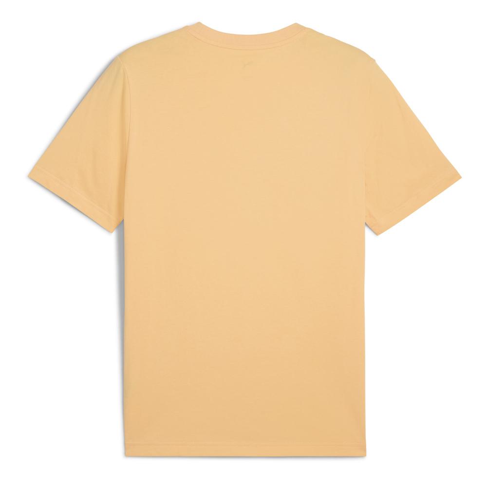 Camiseta naranja Hombre Puma Ess Small No. 1 Logo ver 2