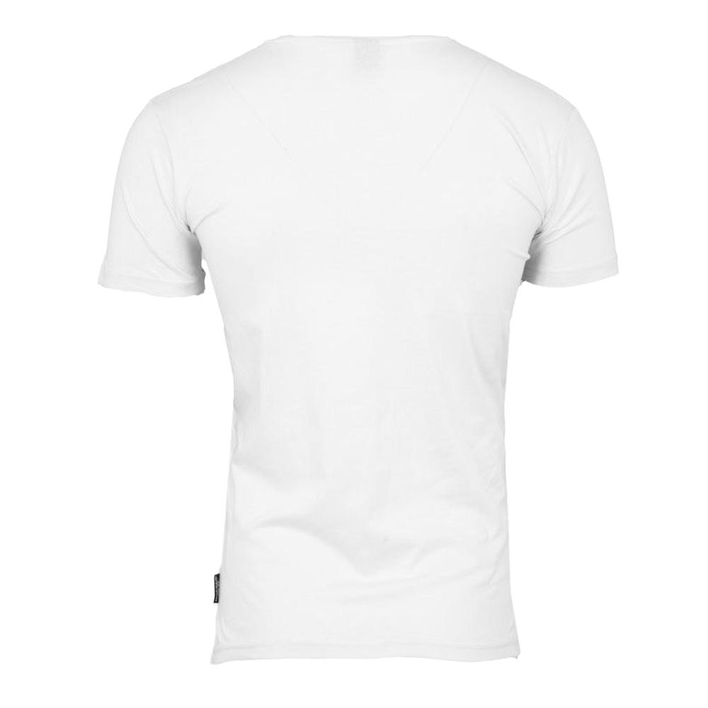 Camiseta hombre blanca La Maison Blaggio Tete ver 2