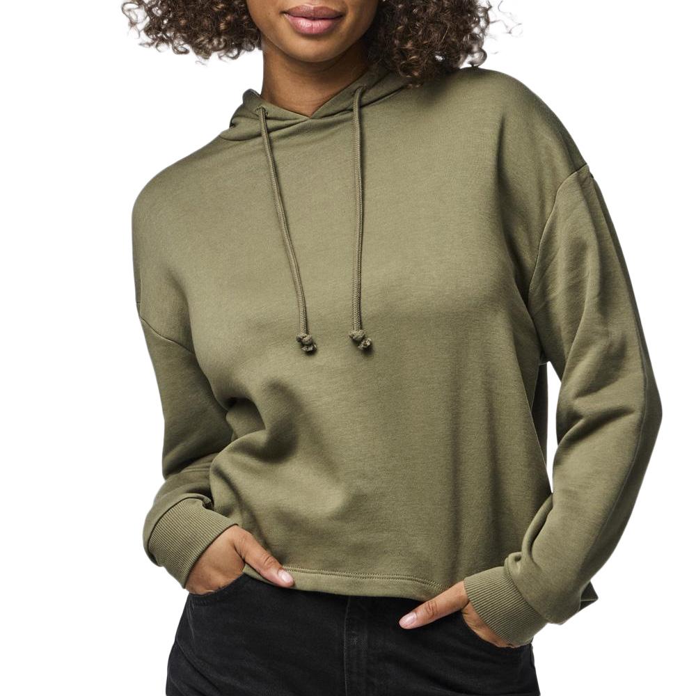 Sudadera Mujer Verde Bosque Pieces Pcchilli barato