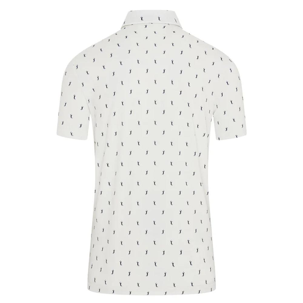 Weiß Herren Lacoste Golf Polo regular fit UV-Schutz Ansicht 3