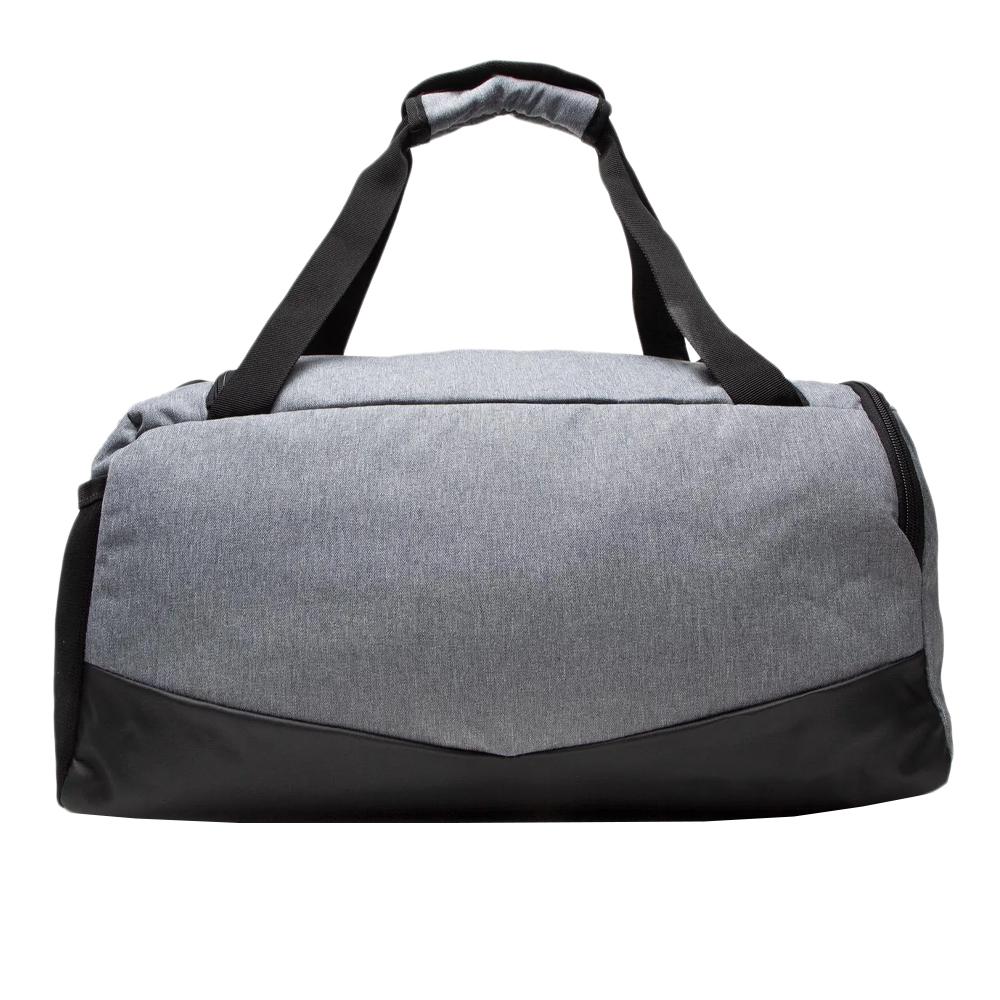 Bolsa de viaje gris/negra para hombre Under Armour 5.0 Duffle ver 2