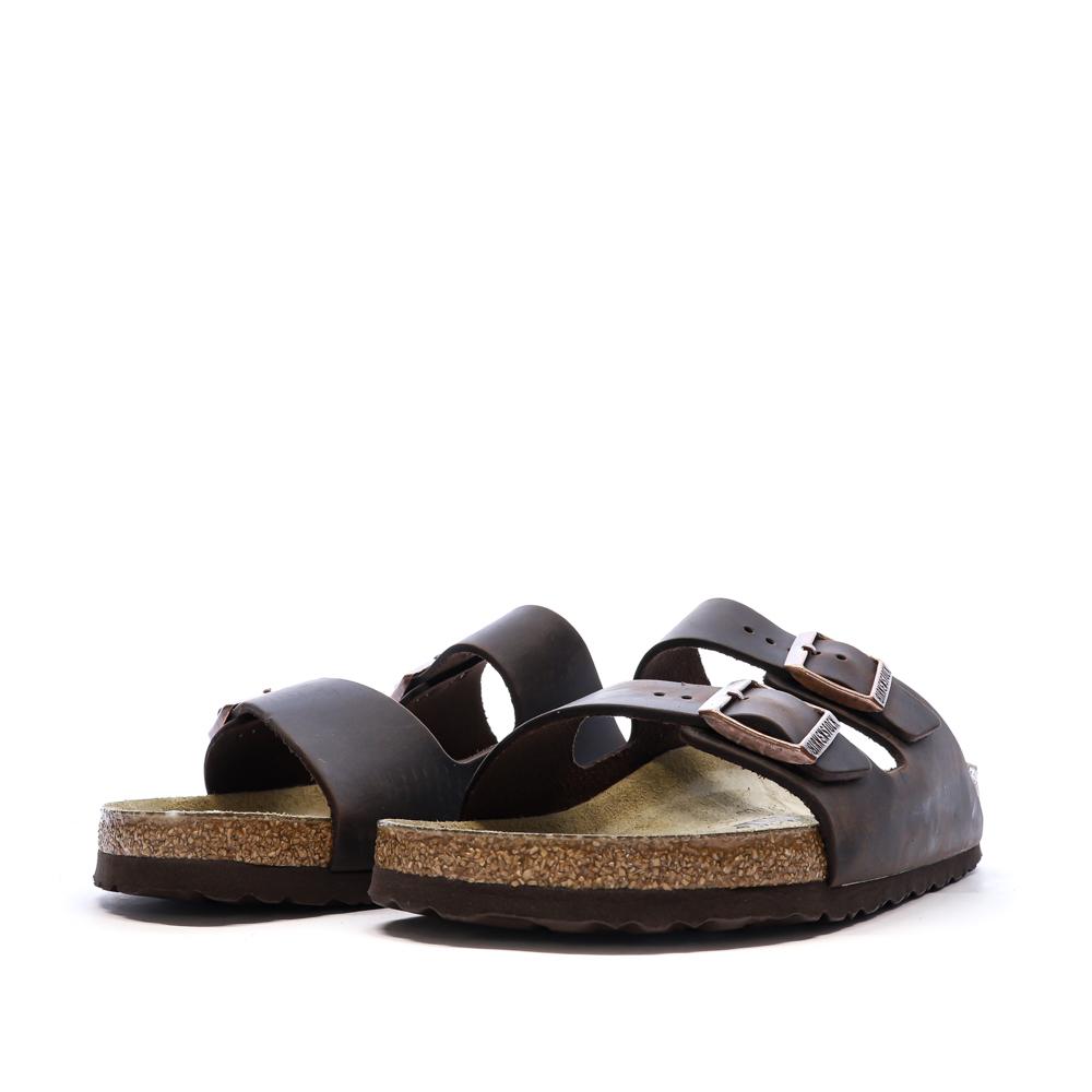 Sandalias Piel Marrón Hombre Birkenstock Arizona ver 6