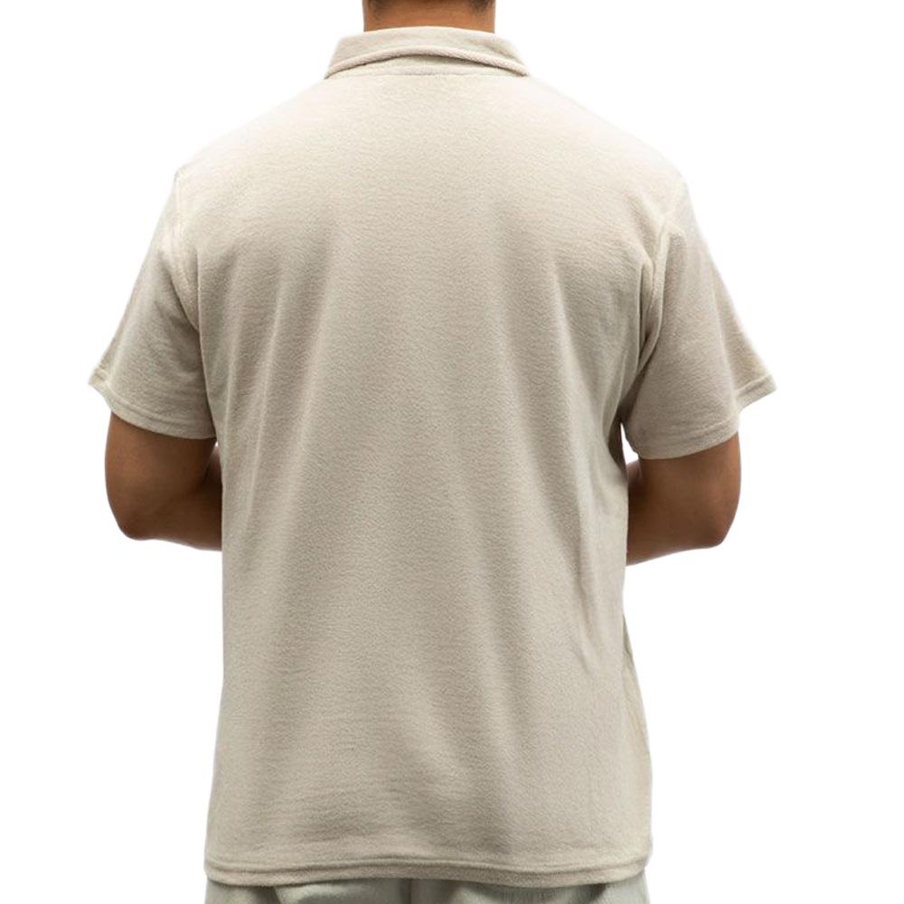 Polo beige para hombre de Paname Brothers, de felpa ver 2