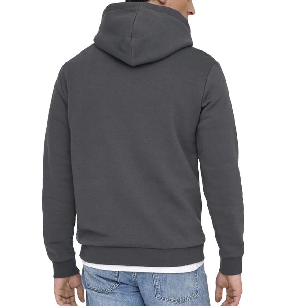 Grauer Herren-Kapuzenpullover von Only & Sons Ceres Ansicht 2