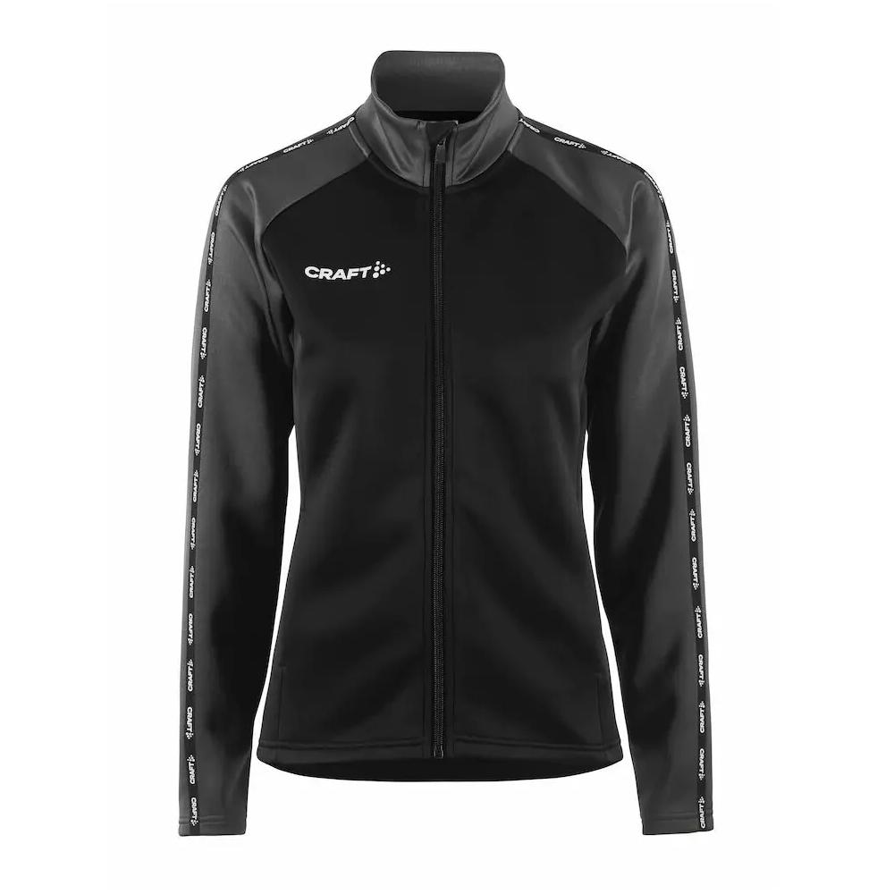 Chaqueta negra con cremallera Craft Squad Women's Half barato