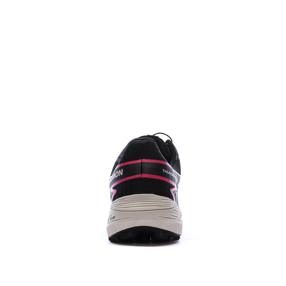 Schwarze Salomon Thundercross Wanderschuhe für Damen Ansicht 3