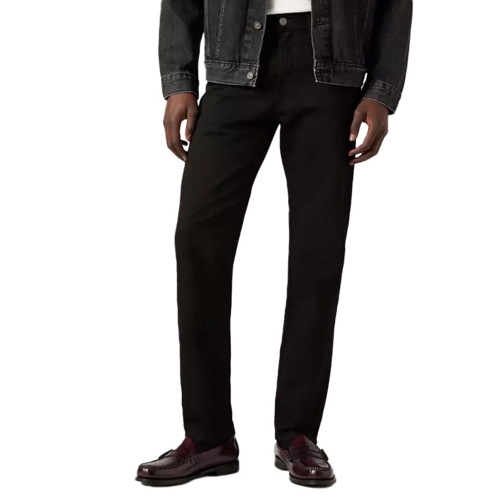 Jeans 502 Schwarz Mann Levi's Taper günstig