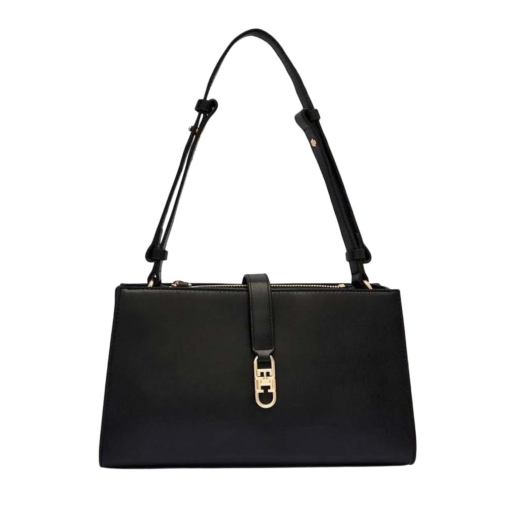 Tommy Hilfiger Women’s Black Shoulder Bag – Th Libre affordable