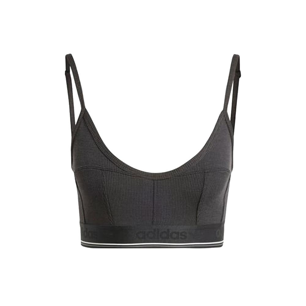 Sujetador deportivo negro para mujer Adidas Bra ver 3