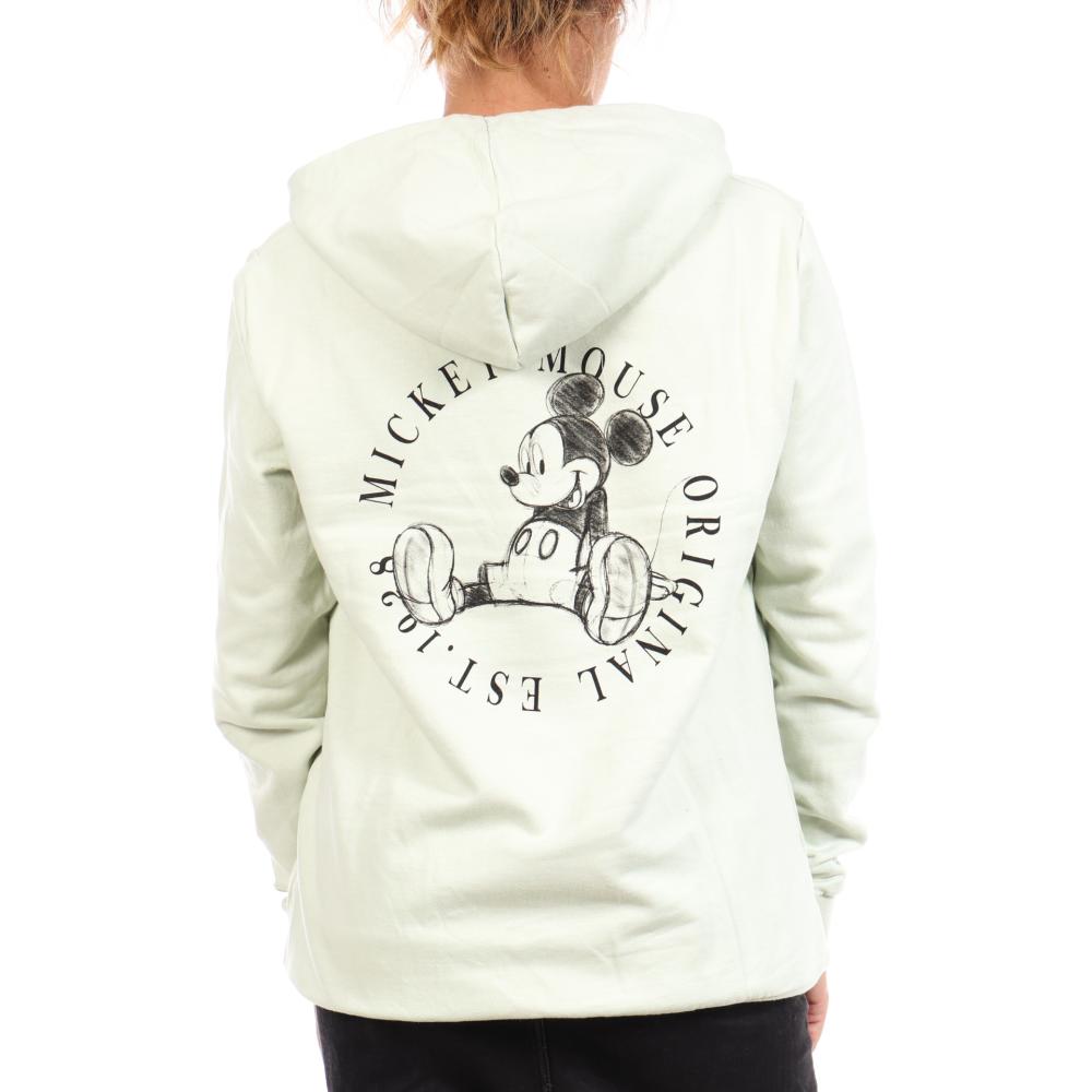 Women’s Green Disney Mickey Circle Sweatshirt Photo of the Espace des Marques %store% store - view of %key%