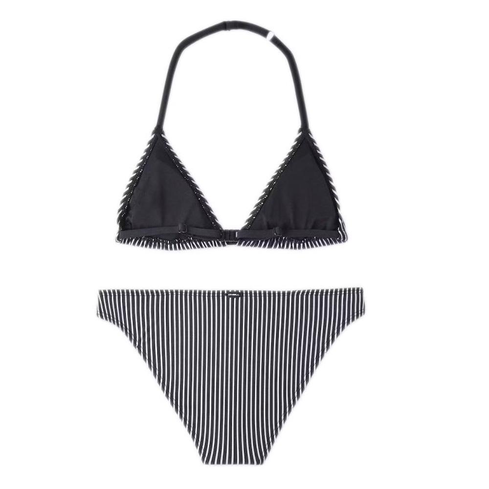 O'Neill Venice Girl's 2-teilige Badehose Weiß/Schwarz Ansicht 2