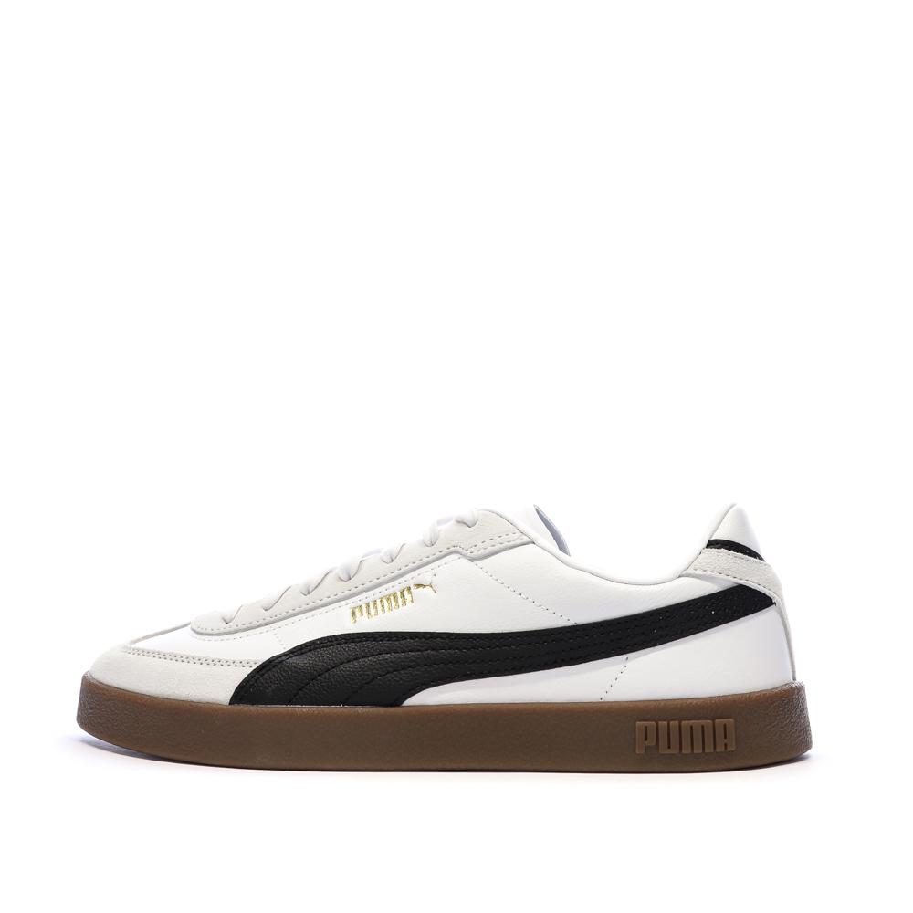 Baskets Blanches/Noir Homme Puma Club Ii Era pas cher