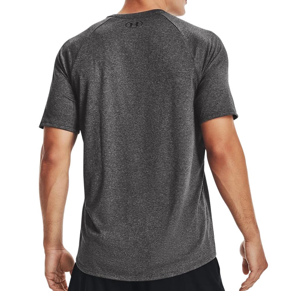 Camiseta deportiva gris para hombre Under Armour UA Tech Vent ver 2