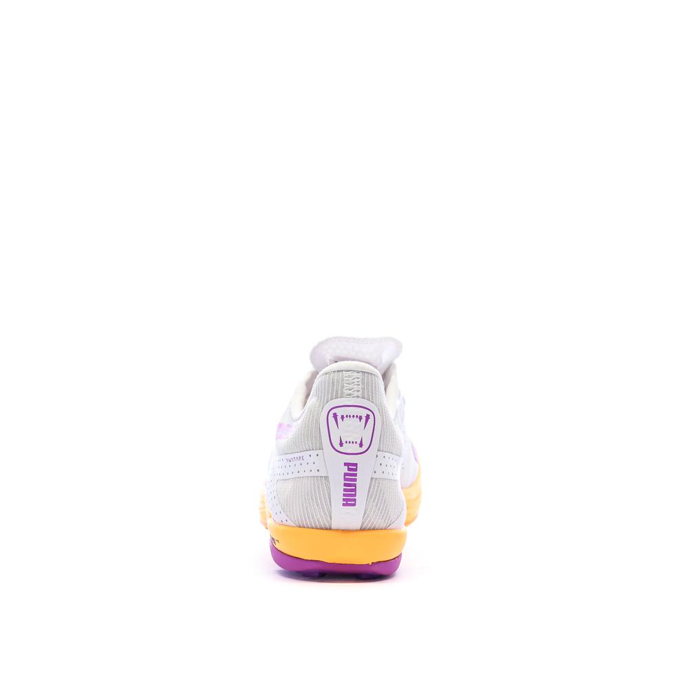 Chaussures Athlétisme Blanc/Rose Mixte Puma Crossfox Nitro Elite vue 3