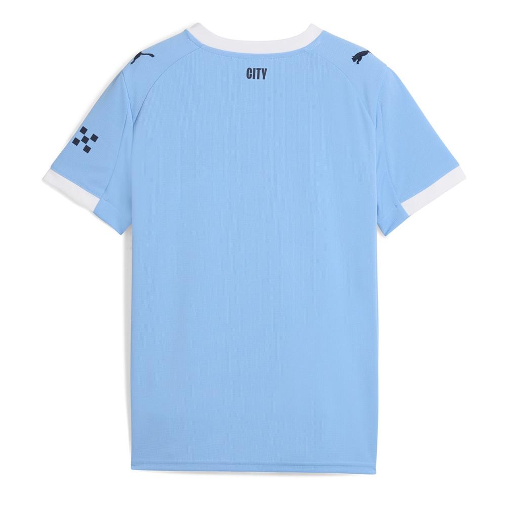 Camiseta de fútbol del Manchester City azul para niño de Puma 25/26 ver 2