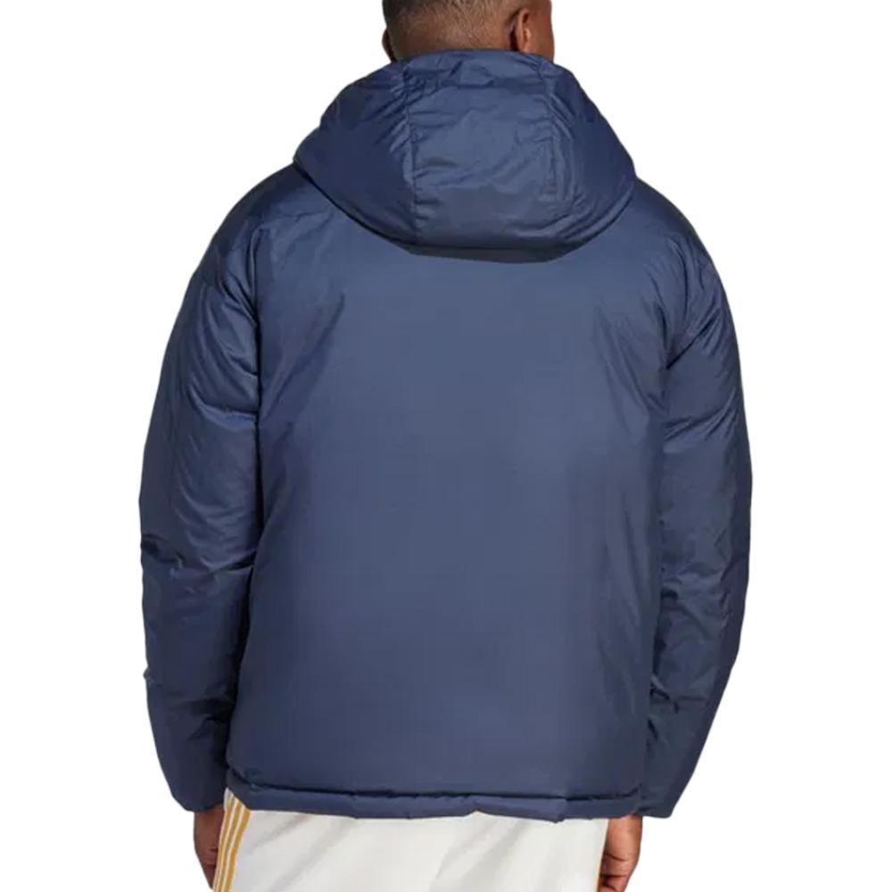 Real Madrid Doudoune Hombre Azul Marino Adidas Abajo ver 2