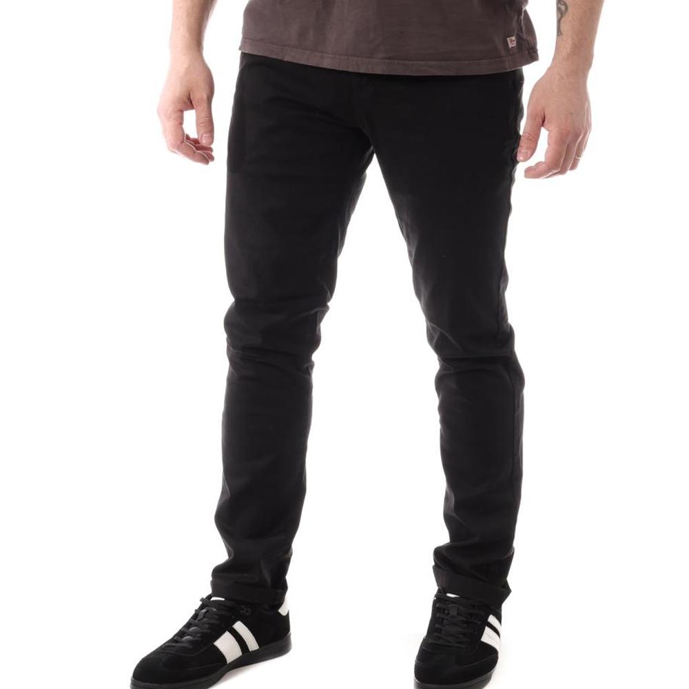 Pantalon Chino Noir Homme Paname Brothers Costa pas cher
