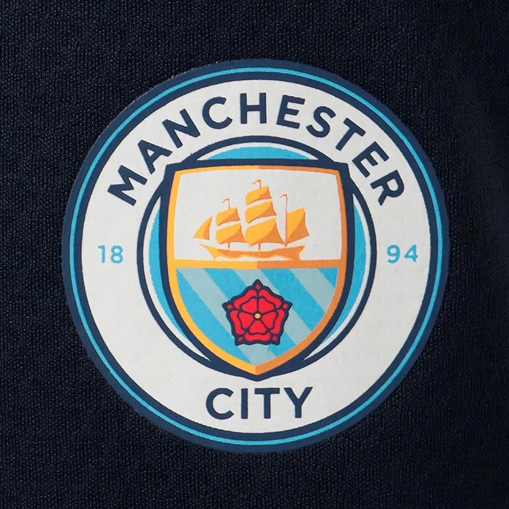 Manchester City Fußball-Jogginghose Marineblau für Herren von Puma Ansicht 3