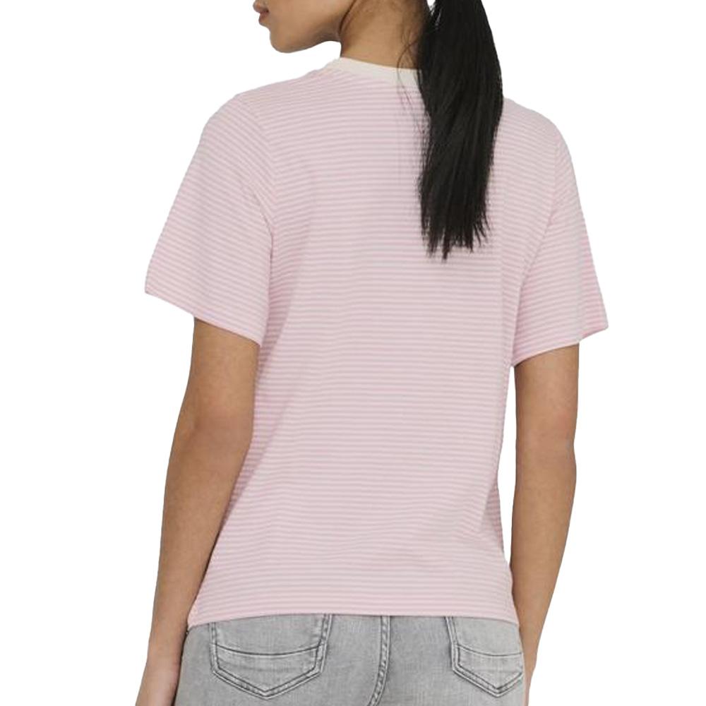 T-shirt Rose/Rayures Femme JDY Pisa vue 2