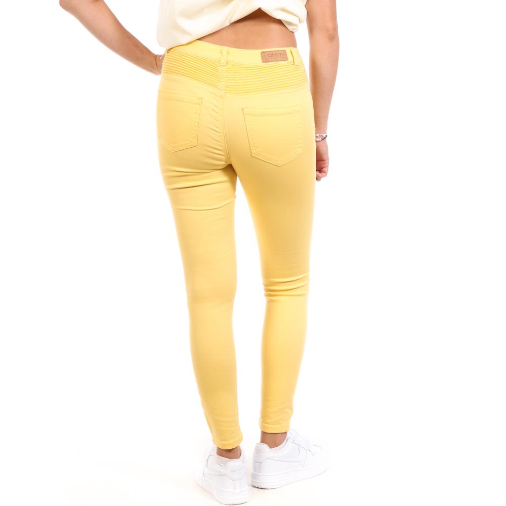 Women’s Yellow Skinny Jeans by Only with Ruby Detail at the Ankle Photo of the Espace des Marques %store% store - view of %key%