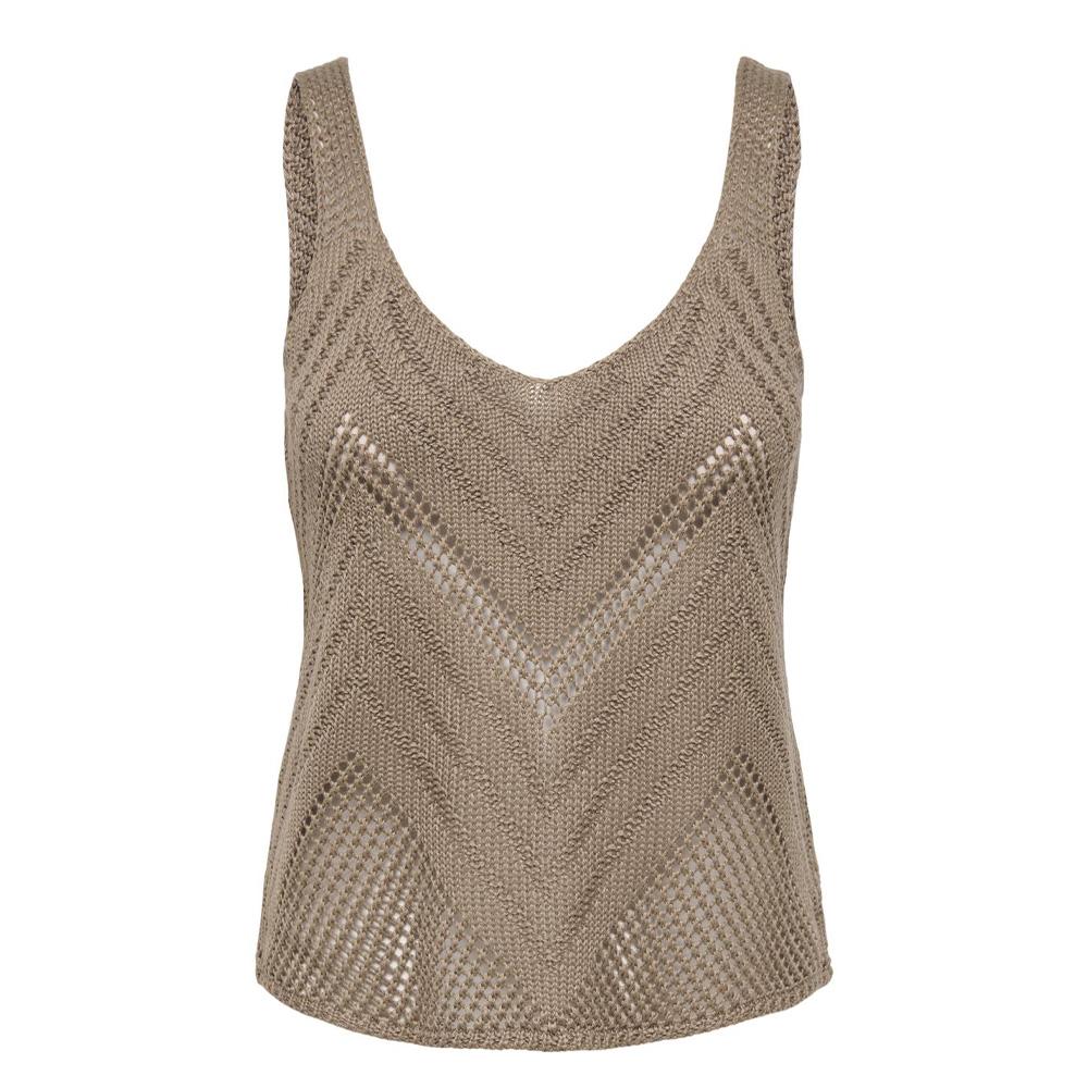 Women's Brown Crochet Top Jdy 15226348 affordable