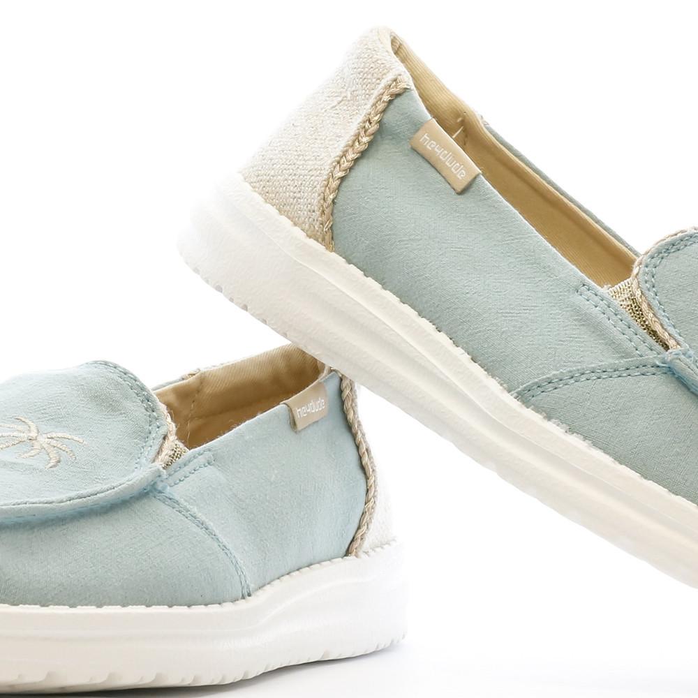 Hey Dude Lena Blue Women's Shoes Photo of the Espace des Marques %store% store - view of %key%