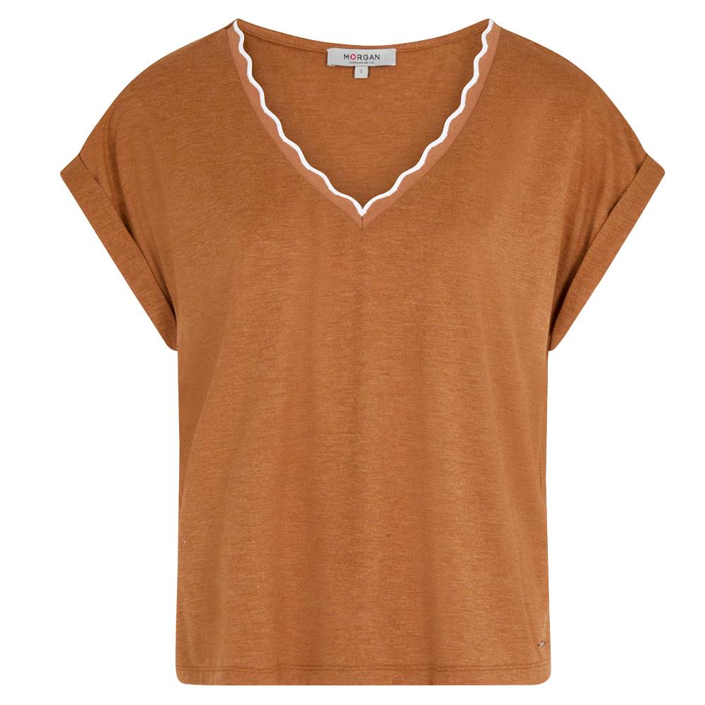 Women's Morgan Fantasy Orange T-Shirt Photo of the Espace des Marques %store% store - view of %key%