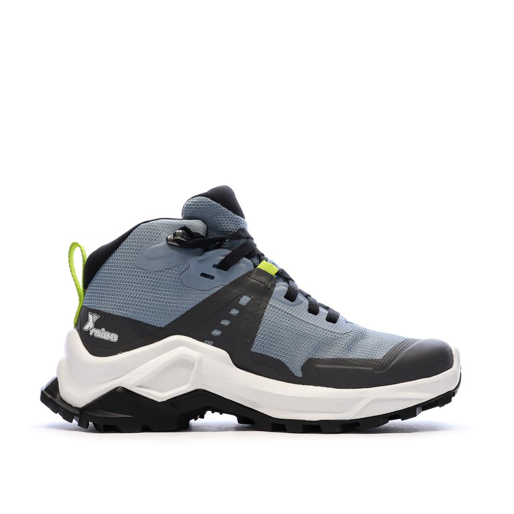 Salomon Shoes X Raise Mid Gtx J [69e759b5b503b] Blue Sneakers Photo of the Espace des Marques %store% store - view of %key%