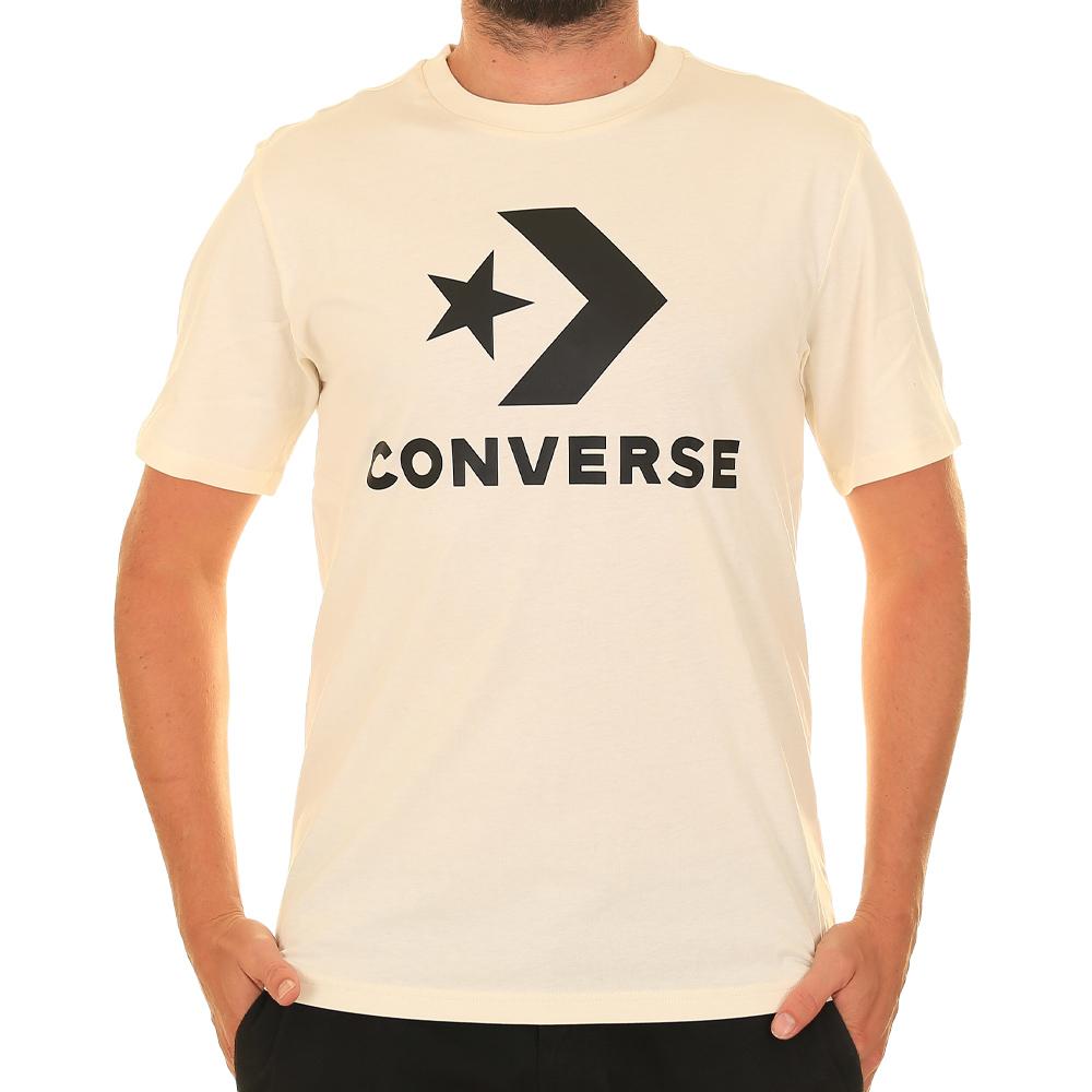 Converse Herren Ecru T-Shirt Large günstig