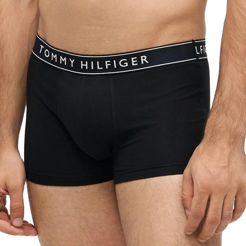 X3 Men’s Black/Blue Tommy Hilfiger Trunk Boxers affordable